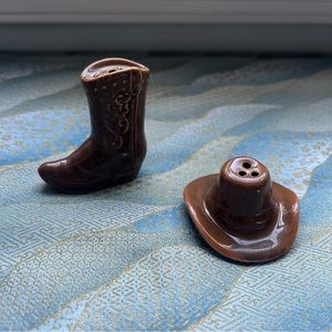 Cowboy Salt and Pepper Shakers